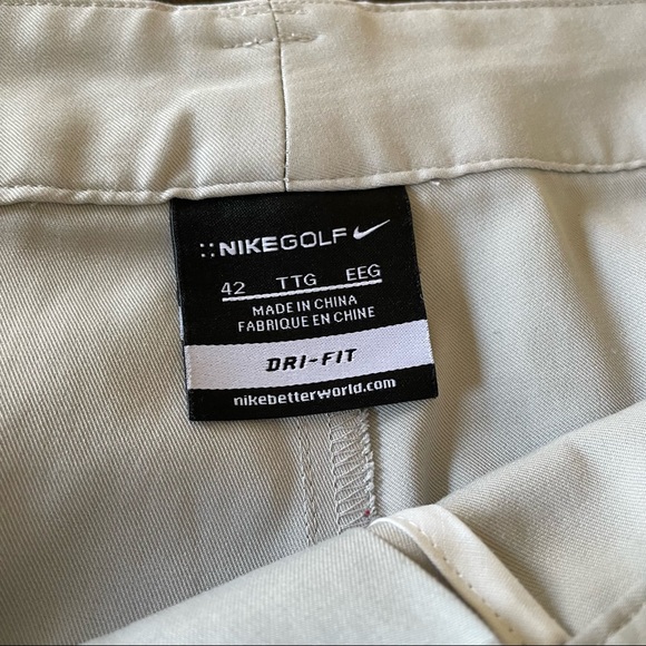 Nike Golf Dri Fit Shorts Size 42 - Picture 4 of 9